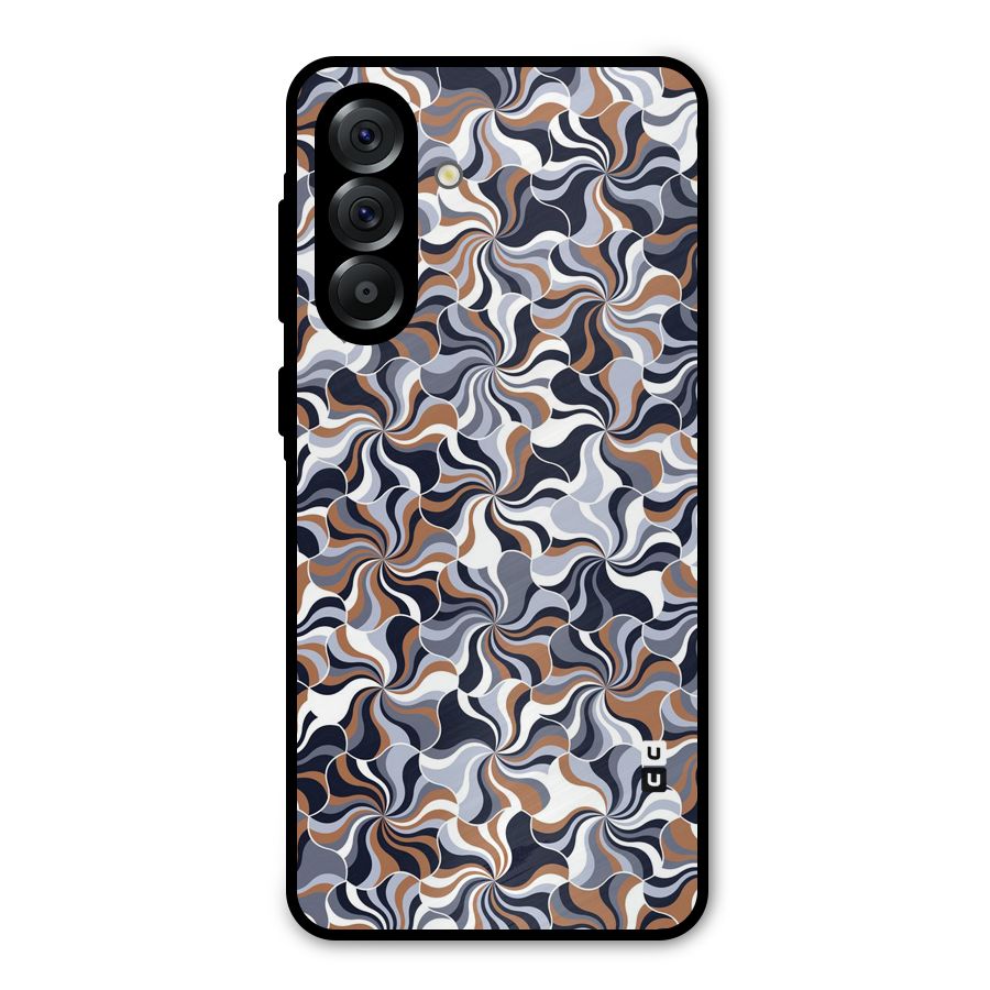 Multicolor Swirls Metal Back Case for Galaxy A56