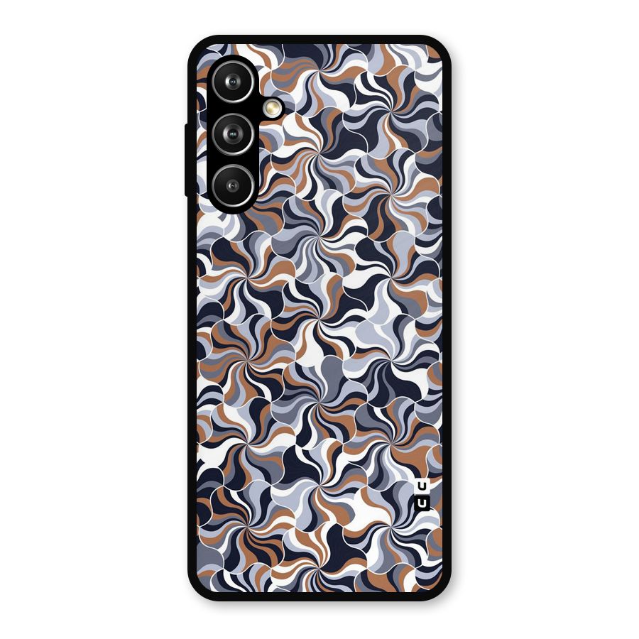 Multicolor Swirls Metal Back Case for Galaxy F54