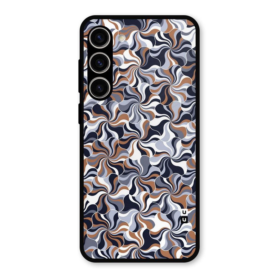 Multicolor Swirls Metal Back Case for Galaxy S23 Plus