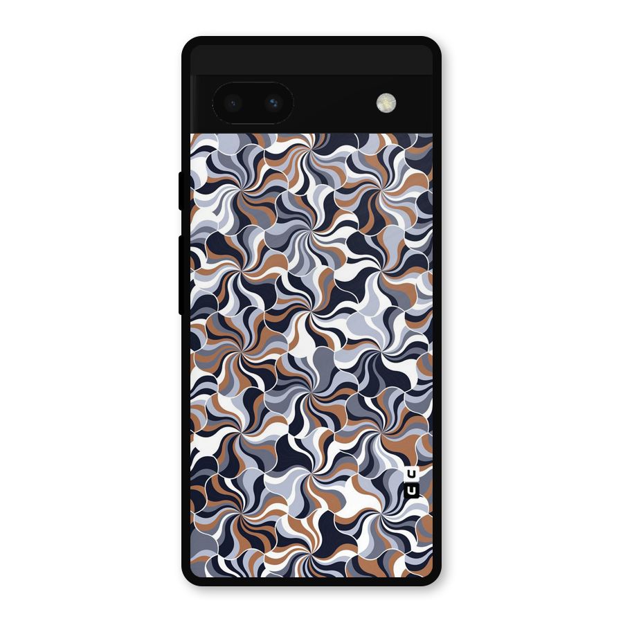Multicolor Swirls Metal Back Case for Google Pixel 6a
