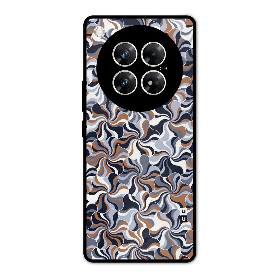 Multicolor Swirls Metal Back Case for Infinix Zero 40 5G