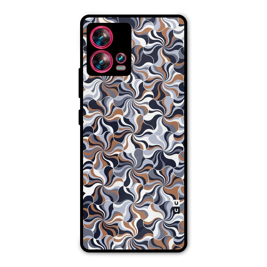 Multicolor Swirls Metal Back Case for Motorola Edge 30 Fusion
