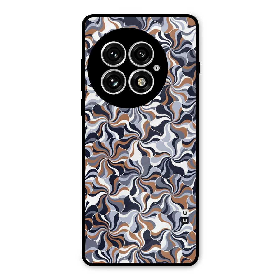 Multicolor Swirls Metal Back Case for OnePlus 13
