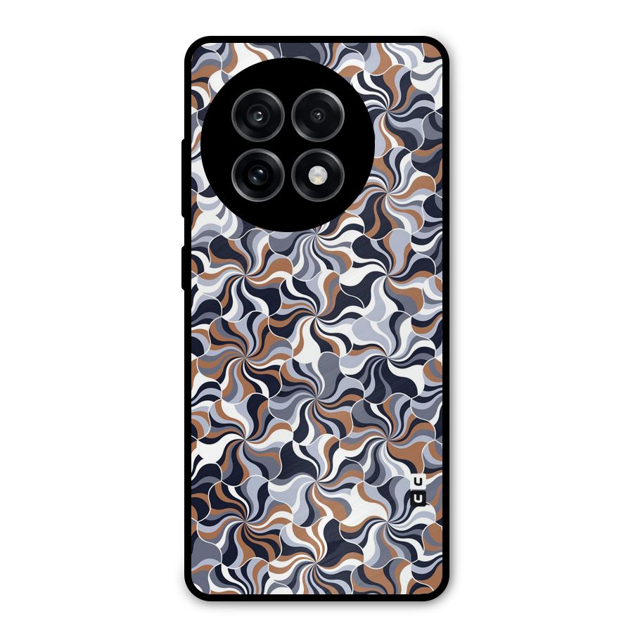 Multicolor Swirls Metal Back Case for OnePlus 13R