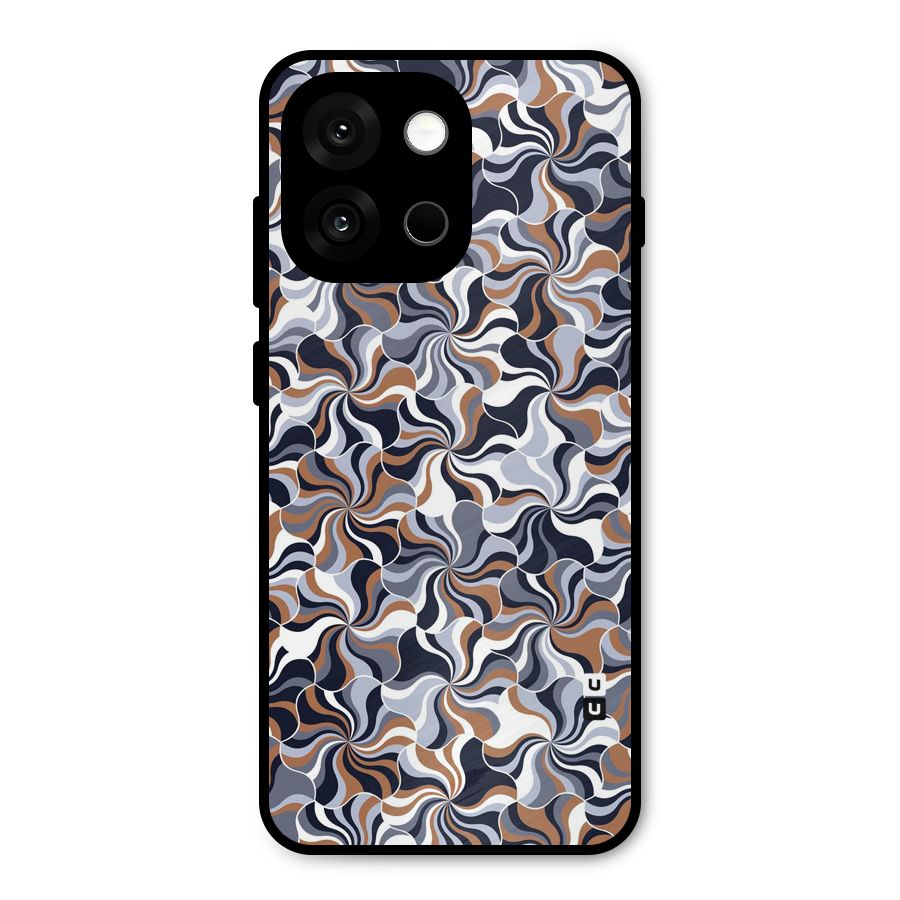 Multicolor Swirls Metal Back Case for OnePlus 13s