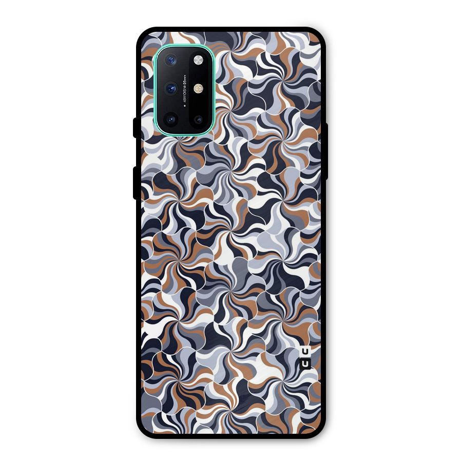 Multicolor Swirls Metal Back Case for OnePlus 8T