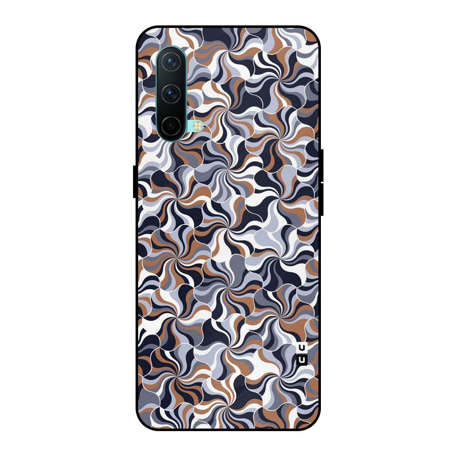 Multicolor Swirls Metal Back Case for OnePlus Nord CE 5G
