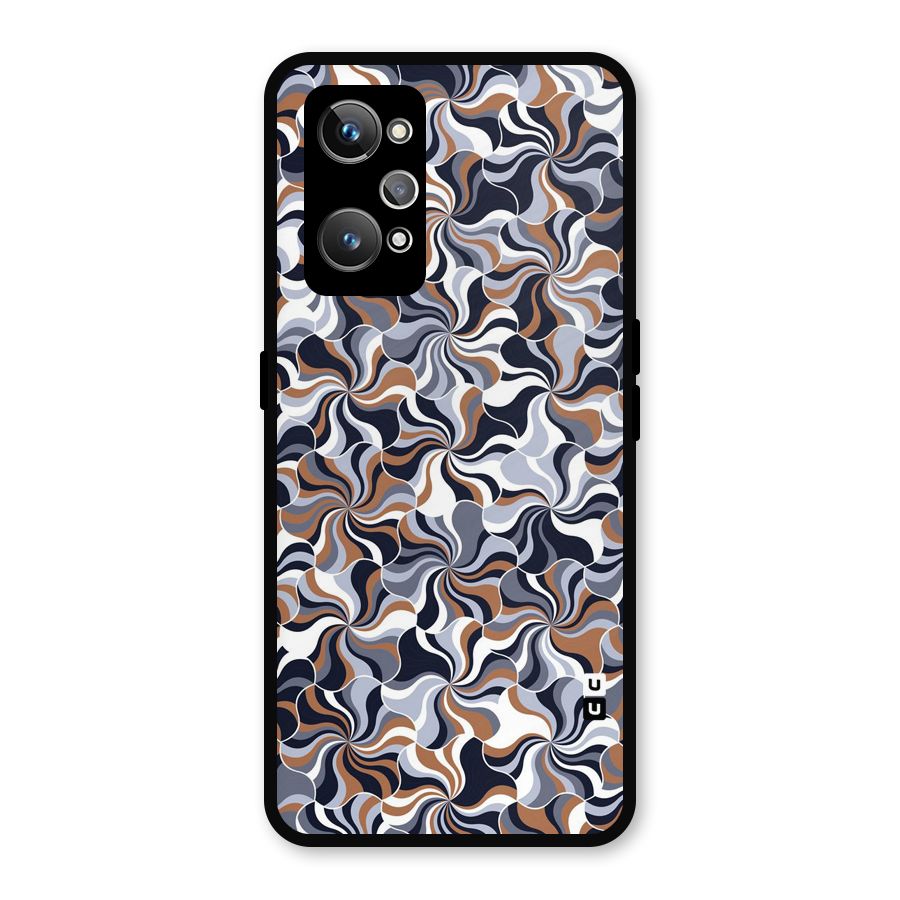 Multicolor Swirls Metal Back Case for Realme GT Neo 3T