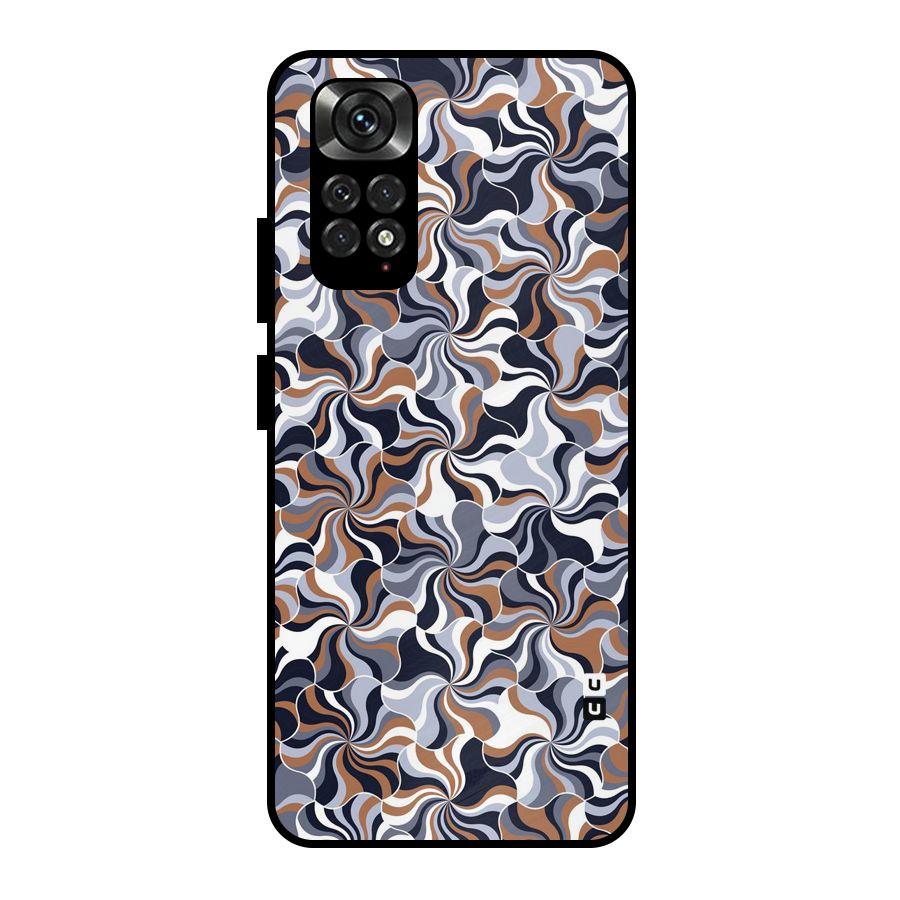 Multicolor Swirls Metal Back Case for Redmi Note 11 Pro