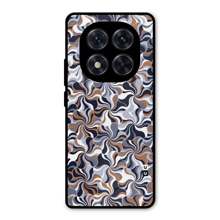 Multicolor Swirls Metal Back Case for Redmi Note 14 Pro 5G