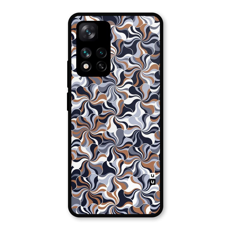 Multicolor Swirls Metal Back Case for Xiaomi 11i 5G