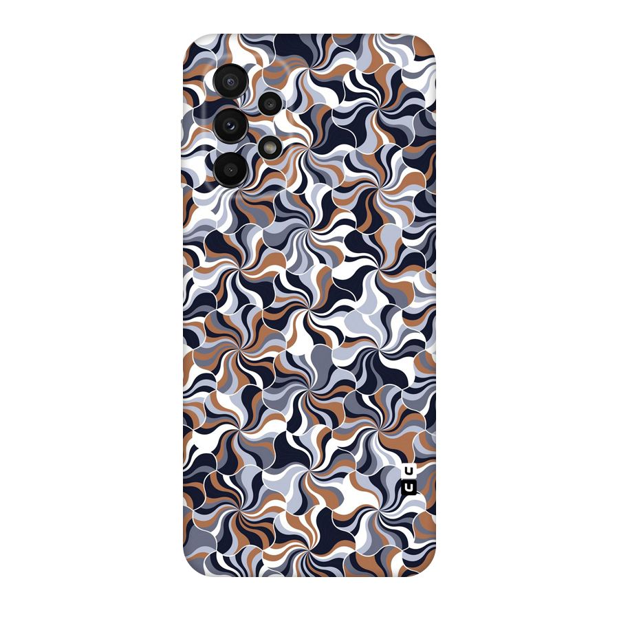 Multicolor Swirls Original Polycarbonate Back Case for Galaxy A23
