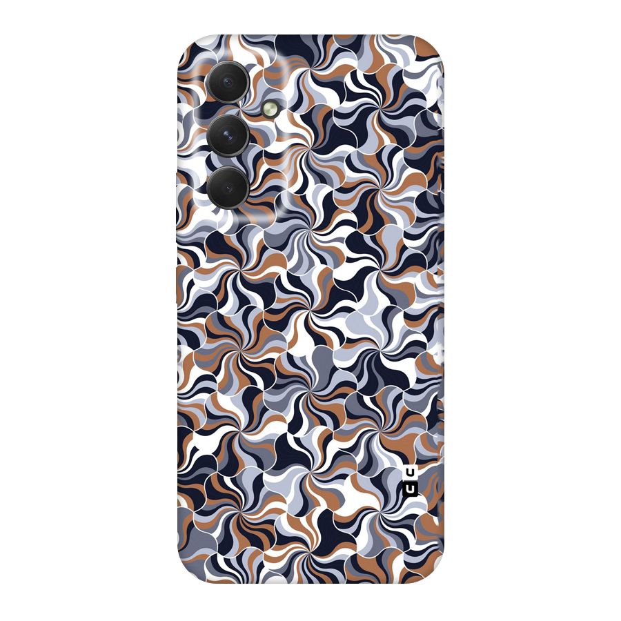 Multicolor Swirls Original Polycarbonate Back Case for Galaxy A54