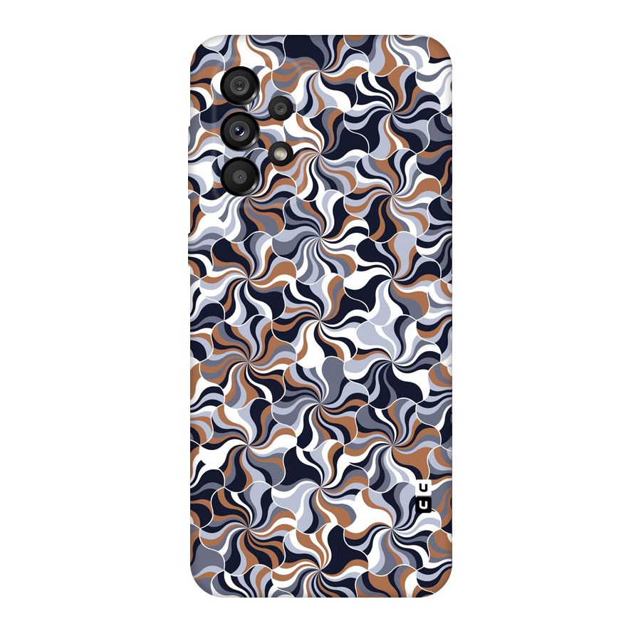 Multicolor Swirls Original Polycarbonate Back Case for Galaxy A73 5G