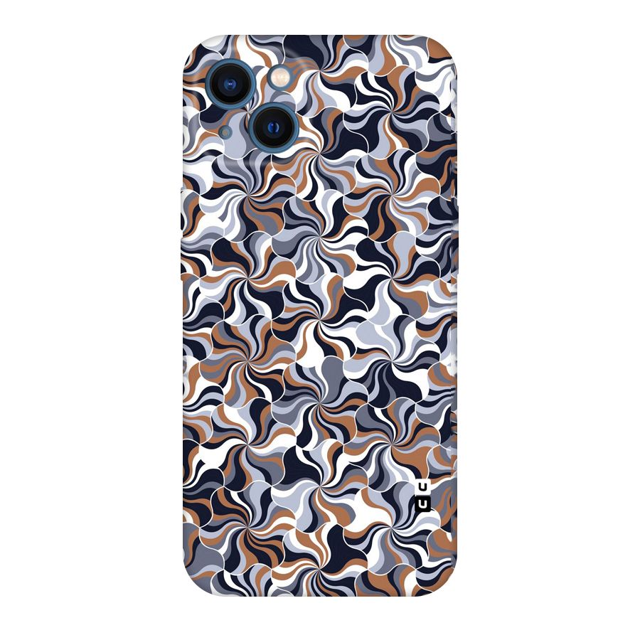 Multicolor Swirls Original Polycarbonate Back Case for iPhone 13