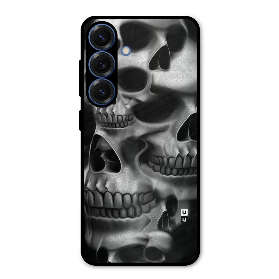 Multiple Skulls Metal Back Case for Galaxy S25