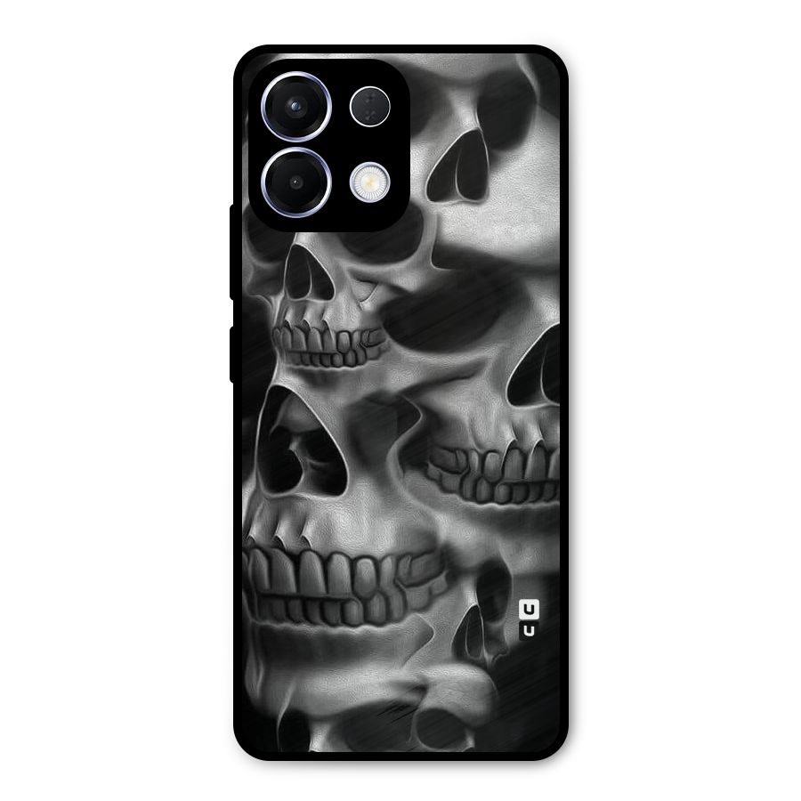 Multiple Skulls Metal Back Case for Oppo K13