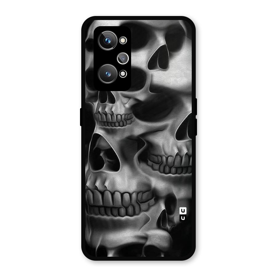 Multiple Skulls Metal Back Case for Realme GT 2