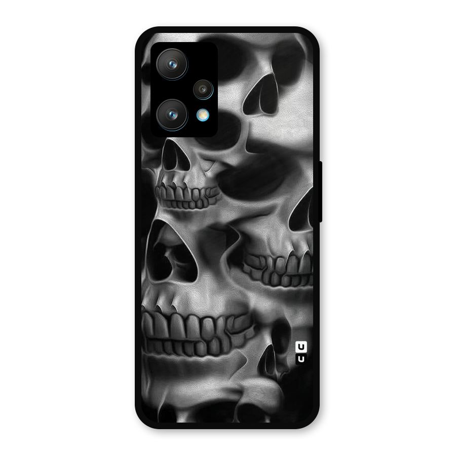 Multiple Skulls Metal Back Case for Realme Narzo 50 Pro
