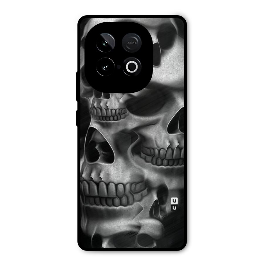 Multiple Skulls Metal Back Case for iQOO Neo 10