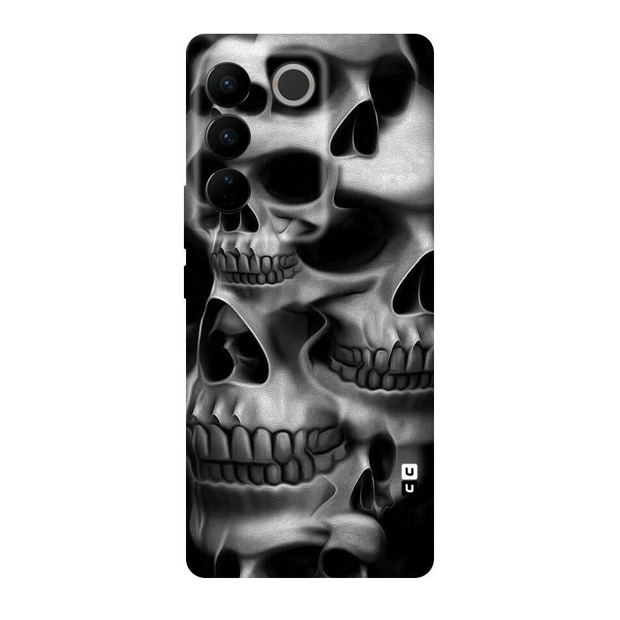 Multiple Skulls Original Polycarbonate Back Case for Vivo V27