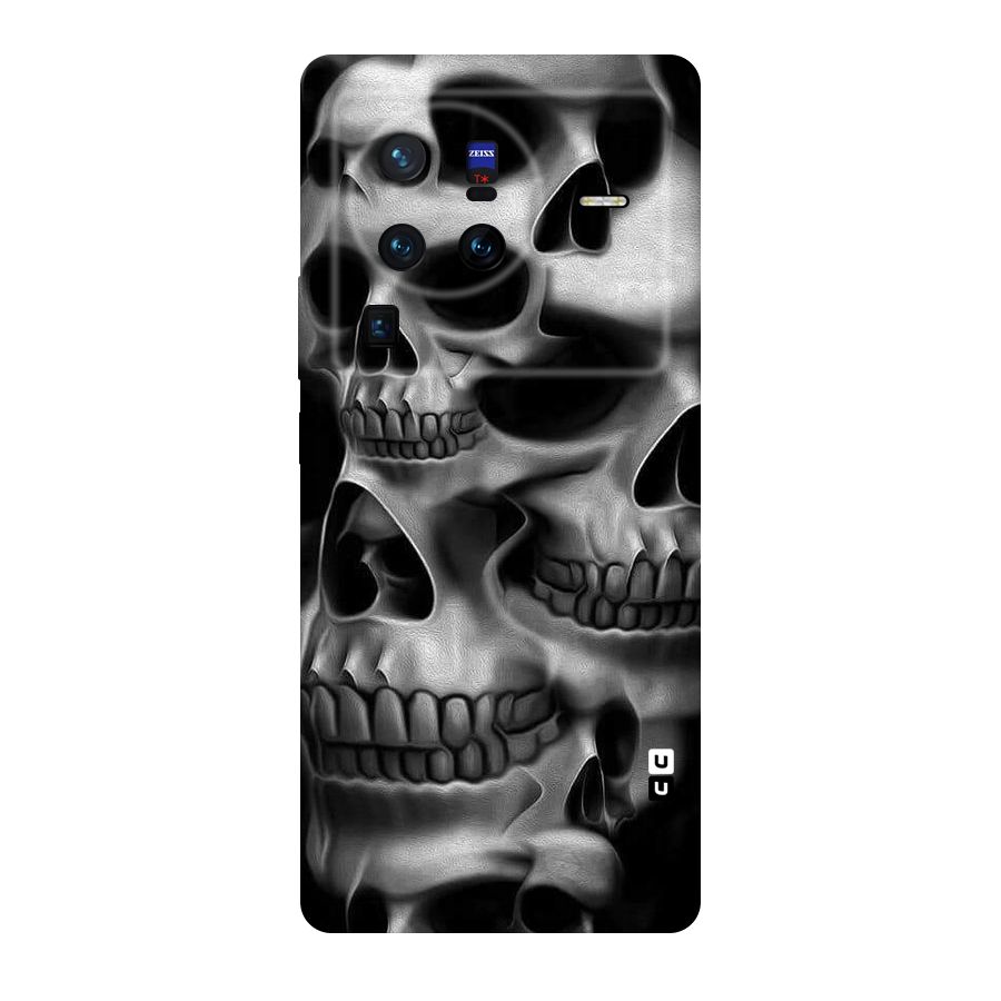 Multiple Skulls Original Polycarbonate Back Case for Vivo X80