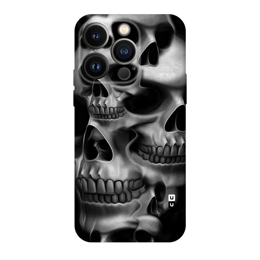 Multiple Skulls Original Polycarbonate Back Case for iPhone 14 Pro