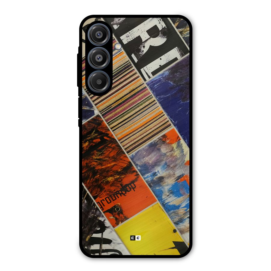 Multiple Textures Metal Back Case for Galaxy A16 5G