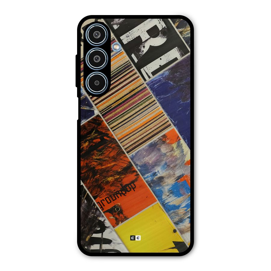 Multiple Textures Metal Back Case for Galaxy M35