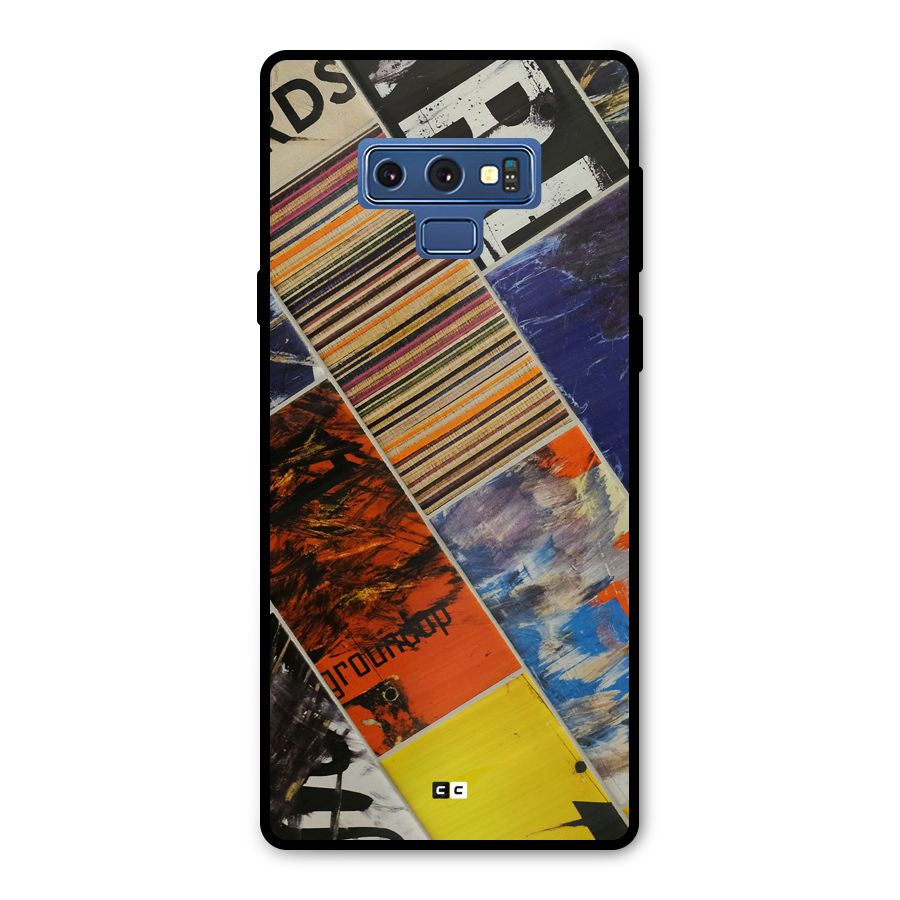 Multiple Textures Metal Back Case for Galaxy Note 9