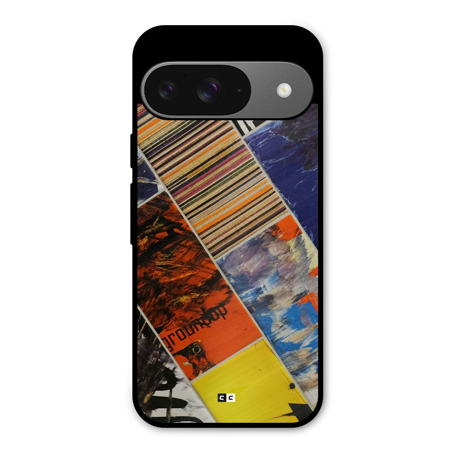 Multiple Textures Metal Back Case for Google Pixel 9