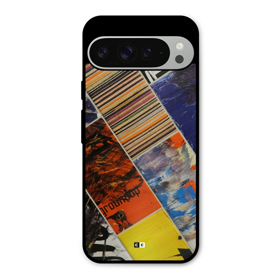 Multiple Textures Metal Back Case for Google Pixel 9 Pro XL