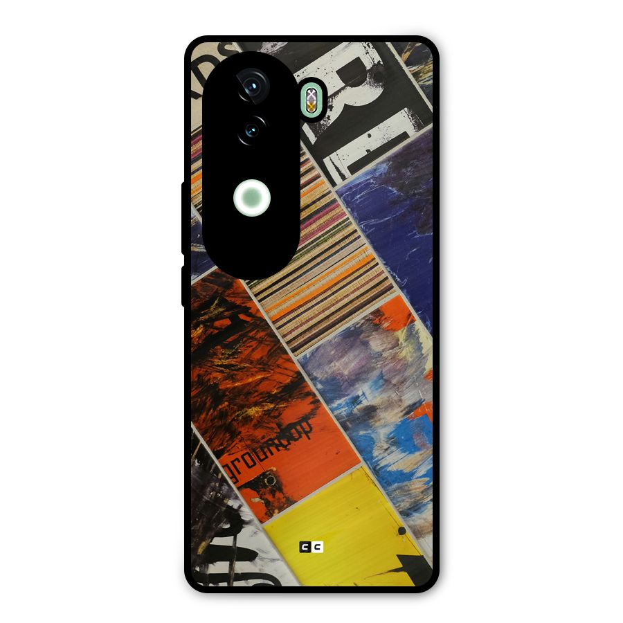 Multiple Textures Metal Back Case for Vivo V40e
