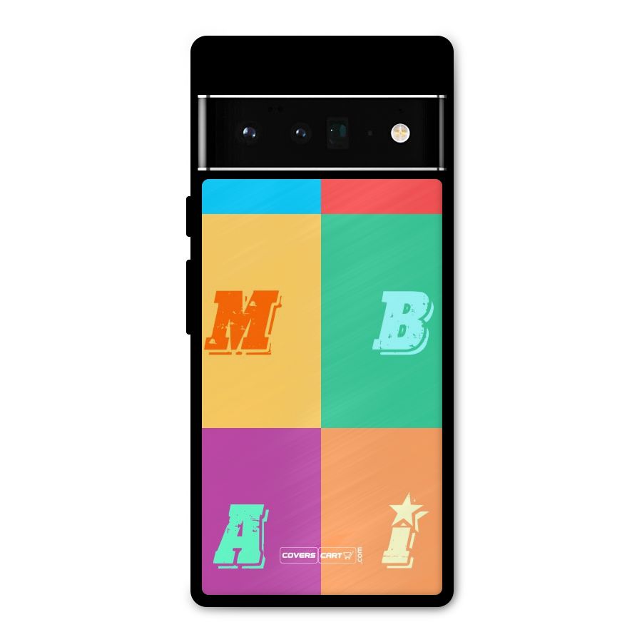 Mumbai Alphabets Metal Back Case for Google Pixel 6 Pro