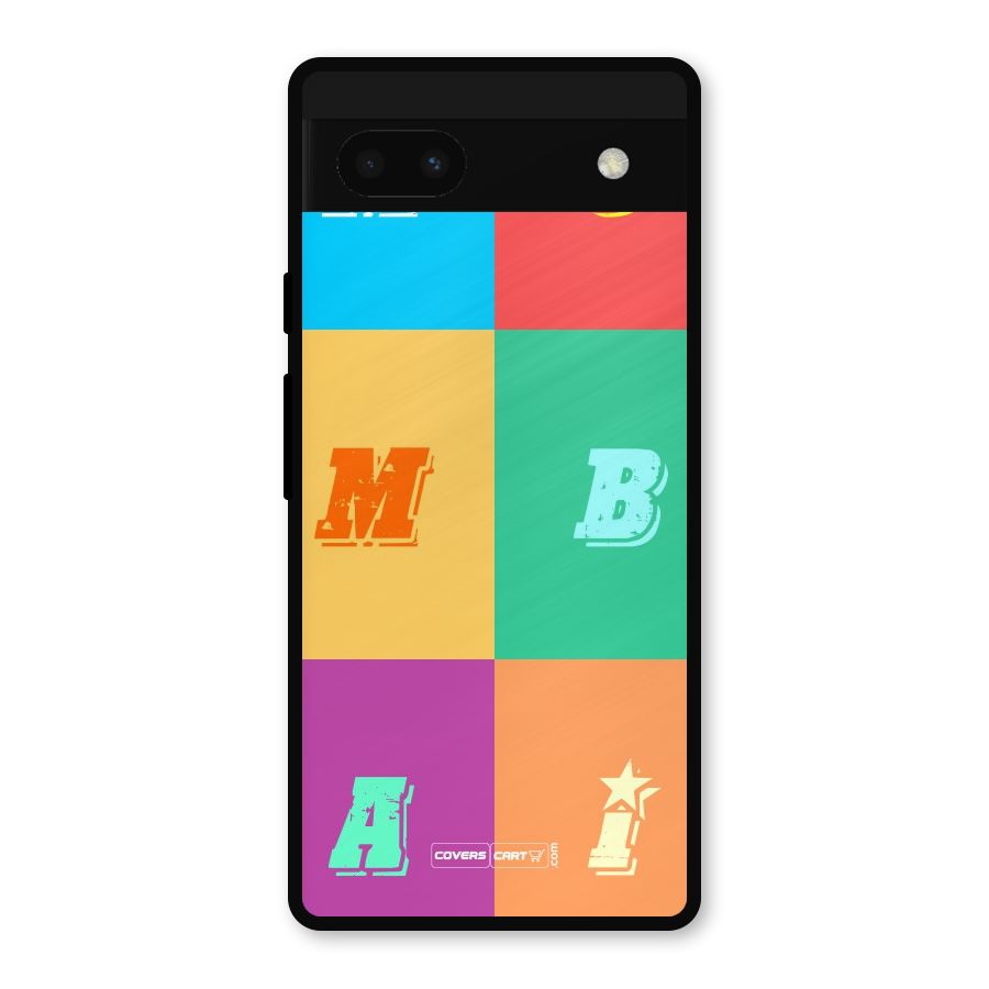Mumbai Alphabets Metal Back Case for Google Pixel 6a