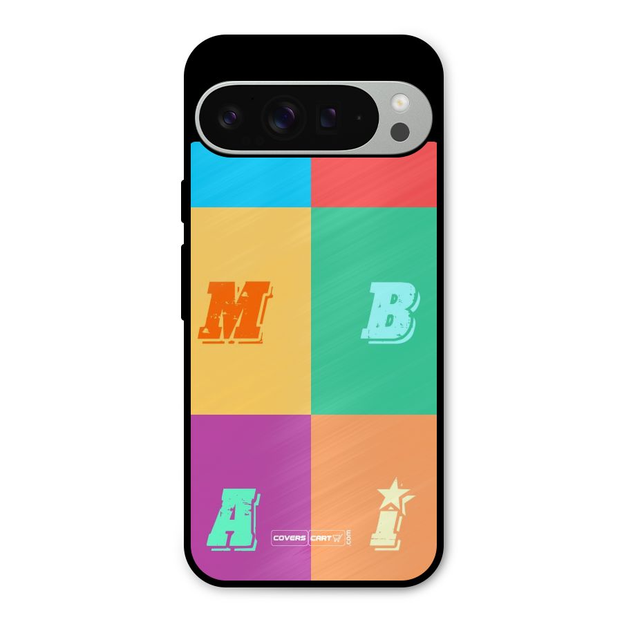 Mumbai Alphabets Metal Back Case for Google Pixel 9 Pro XL