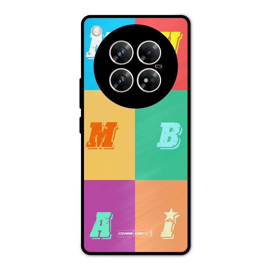 Mumbai Alphabets Metal Back Case for Infinix Zero 40 5G