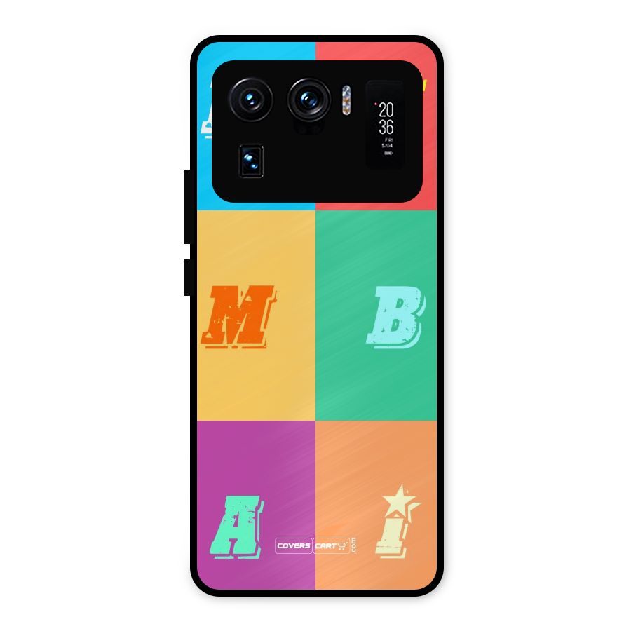 Mumbai Alphabets Metal Back Case for Mi 11 Ultra