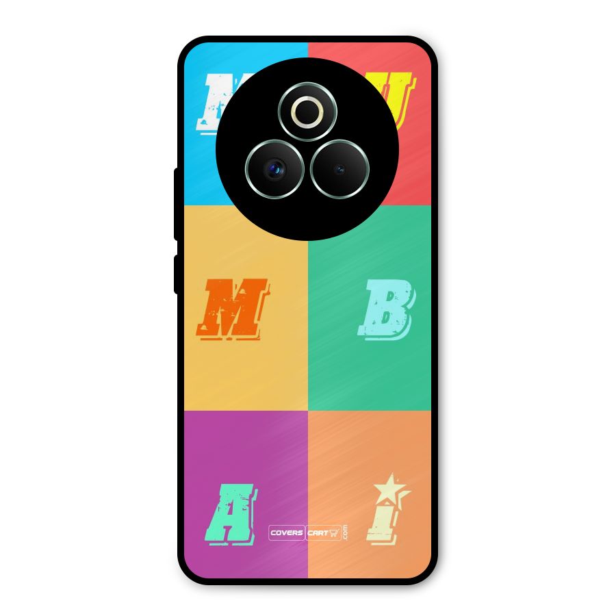 Mumbai Alphabets Metal Back Case for Realme P3 Pro
