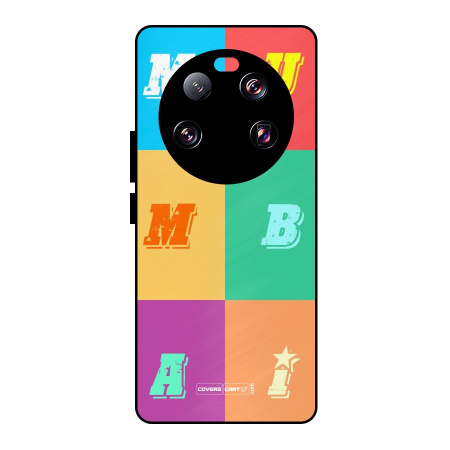 Mumbai Alphabets Metal Back Case for Xiaomi 13 Ultra