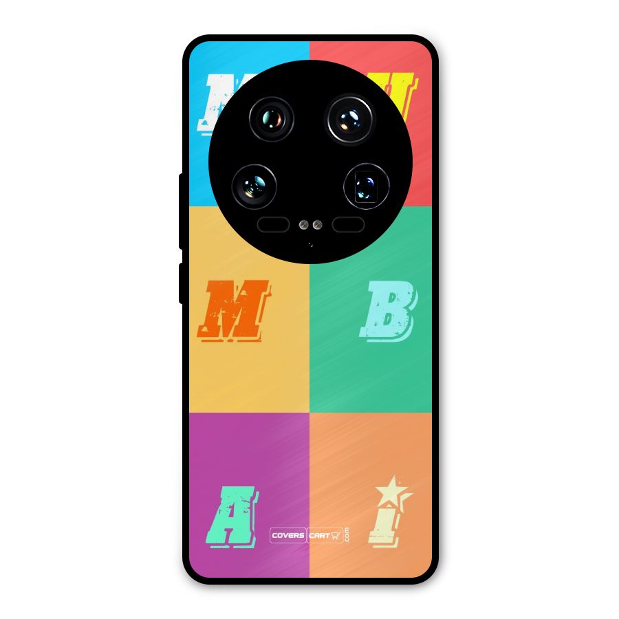 Mumbai Alphabets Metal Back Case for Xiaomi 14 Ultra