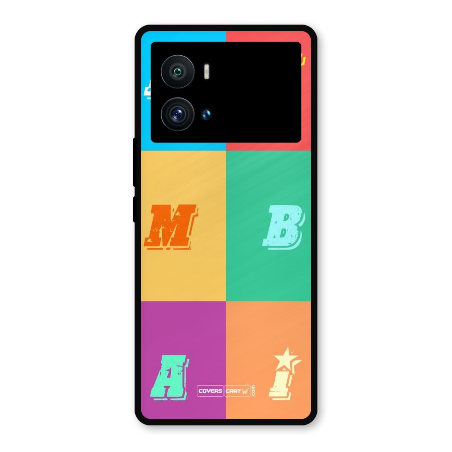 Mumbai Alphabets Metal Back Case for iQOO 9 Pro