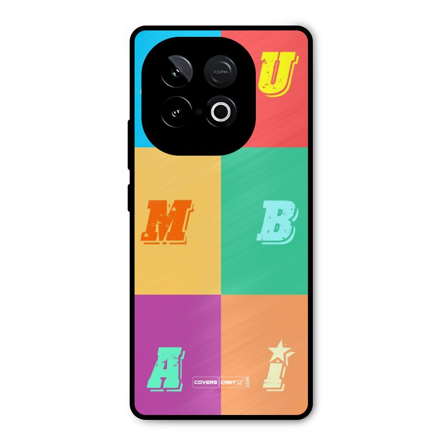 Mumbai Alphabets Metal Back Case for iQOO Neo 10