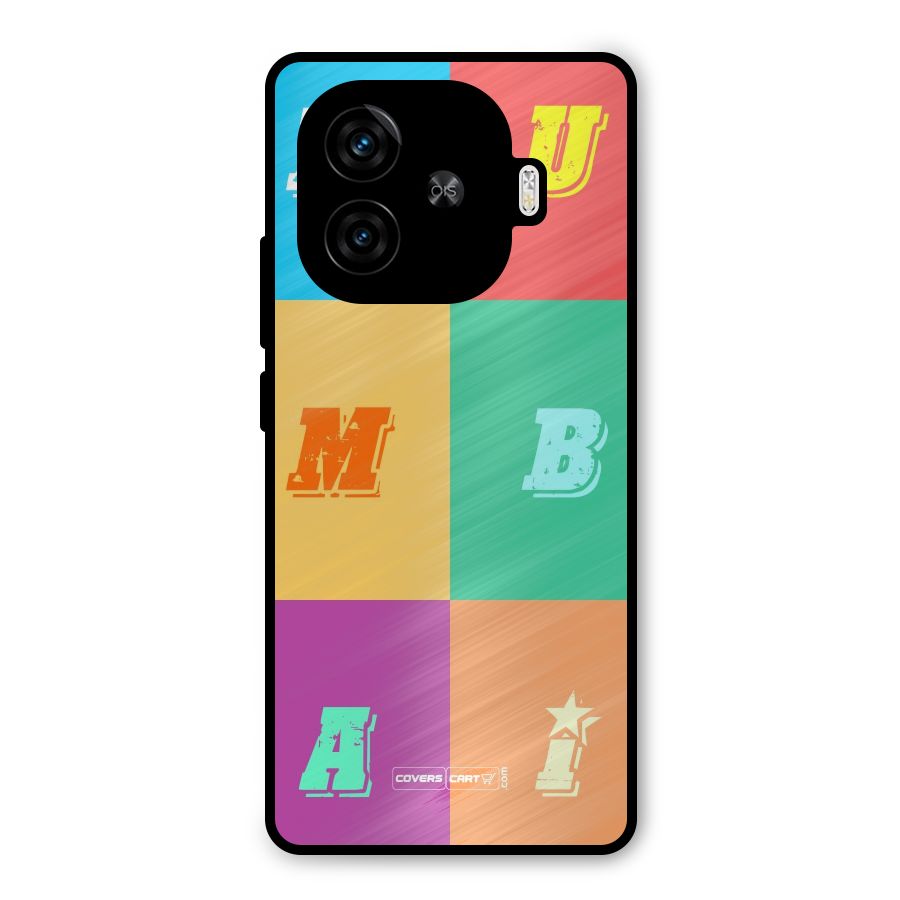 Mumbai Alphabets Metal Back Case for iQOO Neo 10R