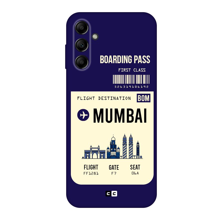 Mumbai Boarding Pass Original Polycarbonate Back Case for Galaxy A14 5G