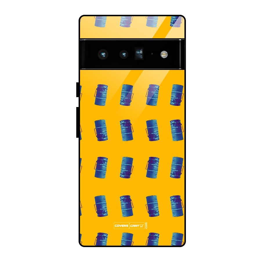 Mumbai Citystyle Glass Back Case for Google Pixel 6 Pro