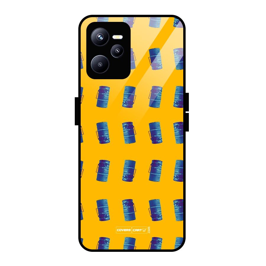 Mumbai Citystyle Glass Back Case for Realme C35