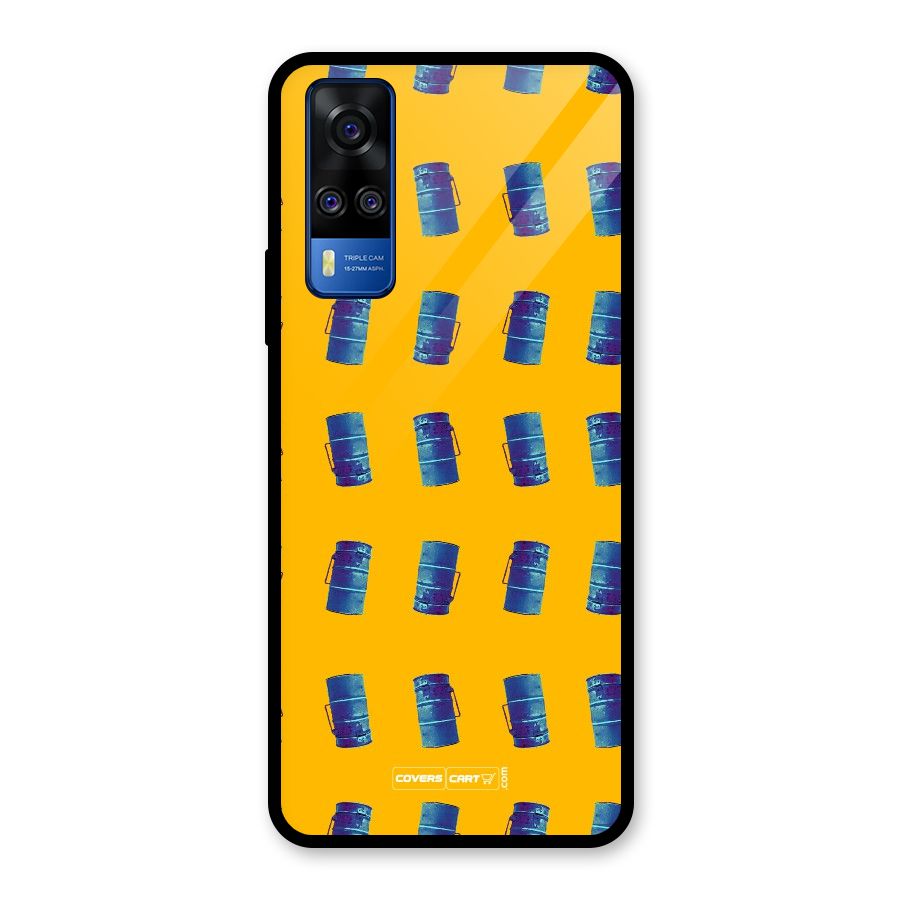 Mumbai Citystyle Glass Back Case for Vivo Y31
