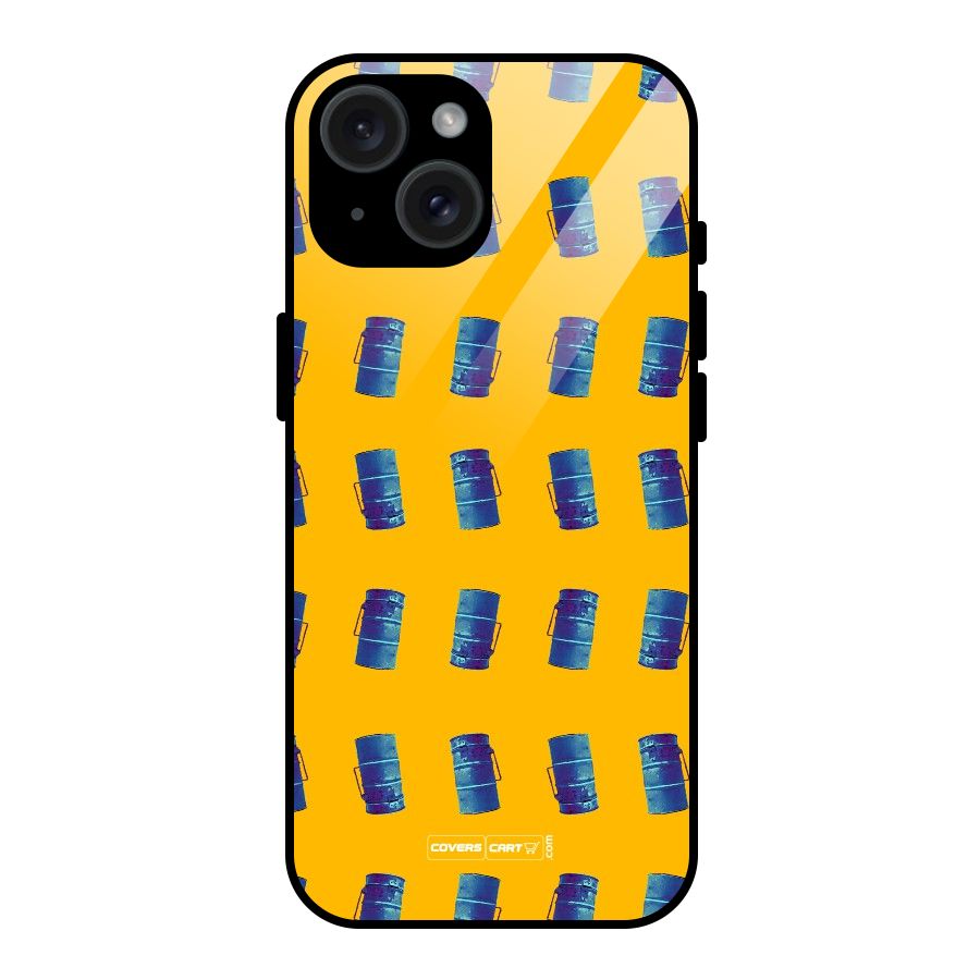 Mumbai Citystyle Glass Back Case for iPhone 15