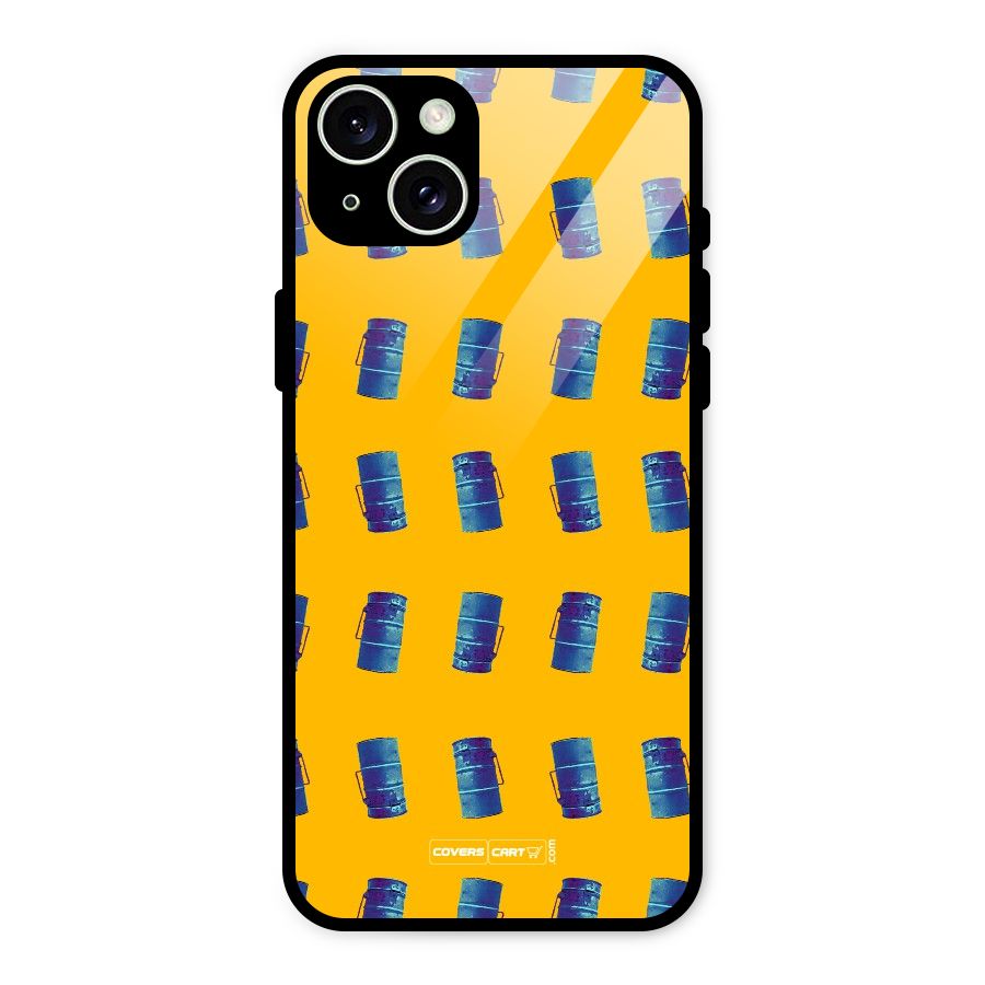 Mumbai Citystyle Glass Back Case for iPhone 15 Plus